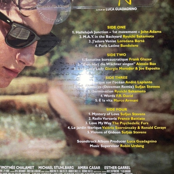 Call Me By Your Name 12” Peach Colored Peach Scented Vinyl Limited Edition RARE - Picture 10 of 11